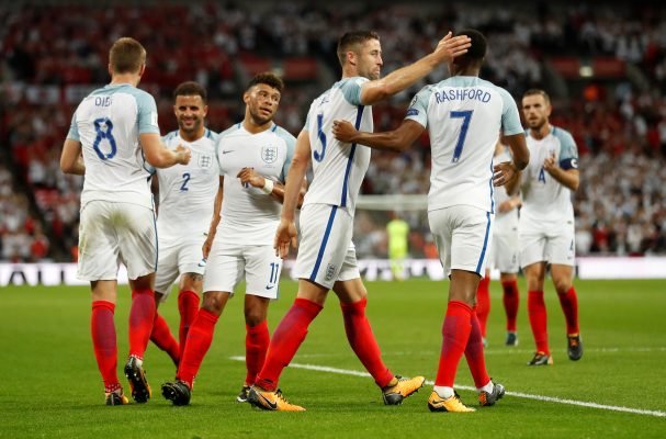 England squad against Slovenia and Lithuania, final World Cup qualifiers 2017