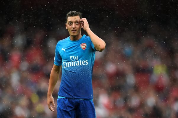 Mesut Ozil is in the best selling football shirts 2018