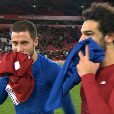 Eden Hazard kept this promise to Mohamed Salah after the match 1