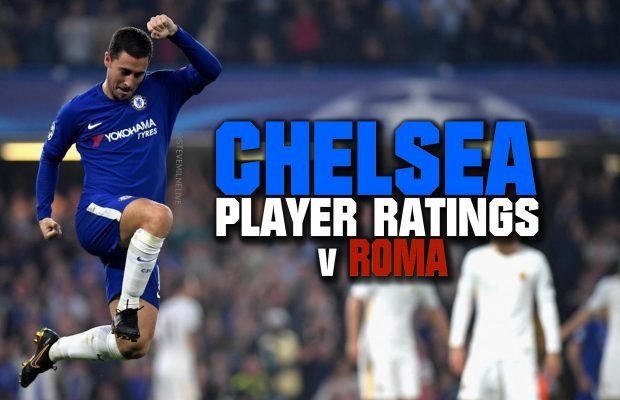 Chelsea player ratings vs AS Roma