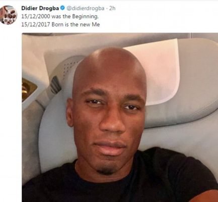 OMG!! Wait until you see Chelsea legend Didier Drogba's new hairstyle 1