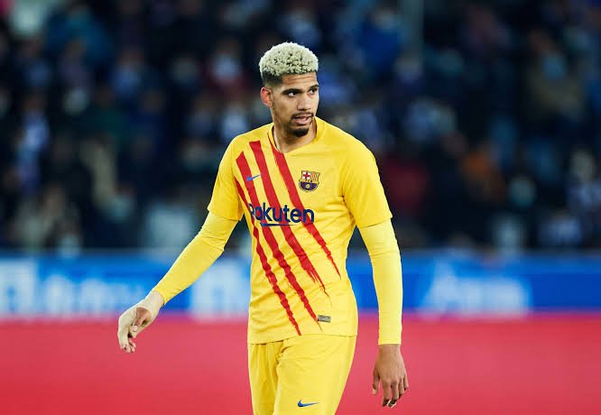 Ronald Araujo is one of Barcelona first team defenders