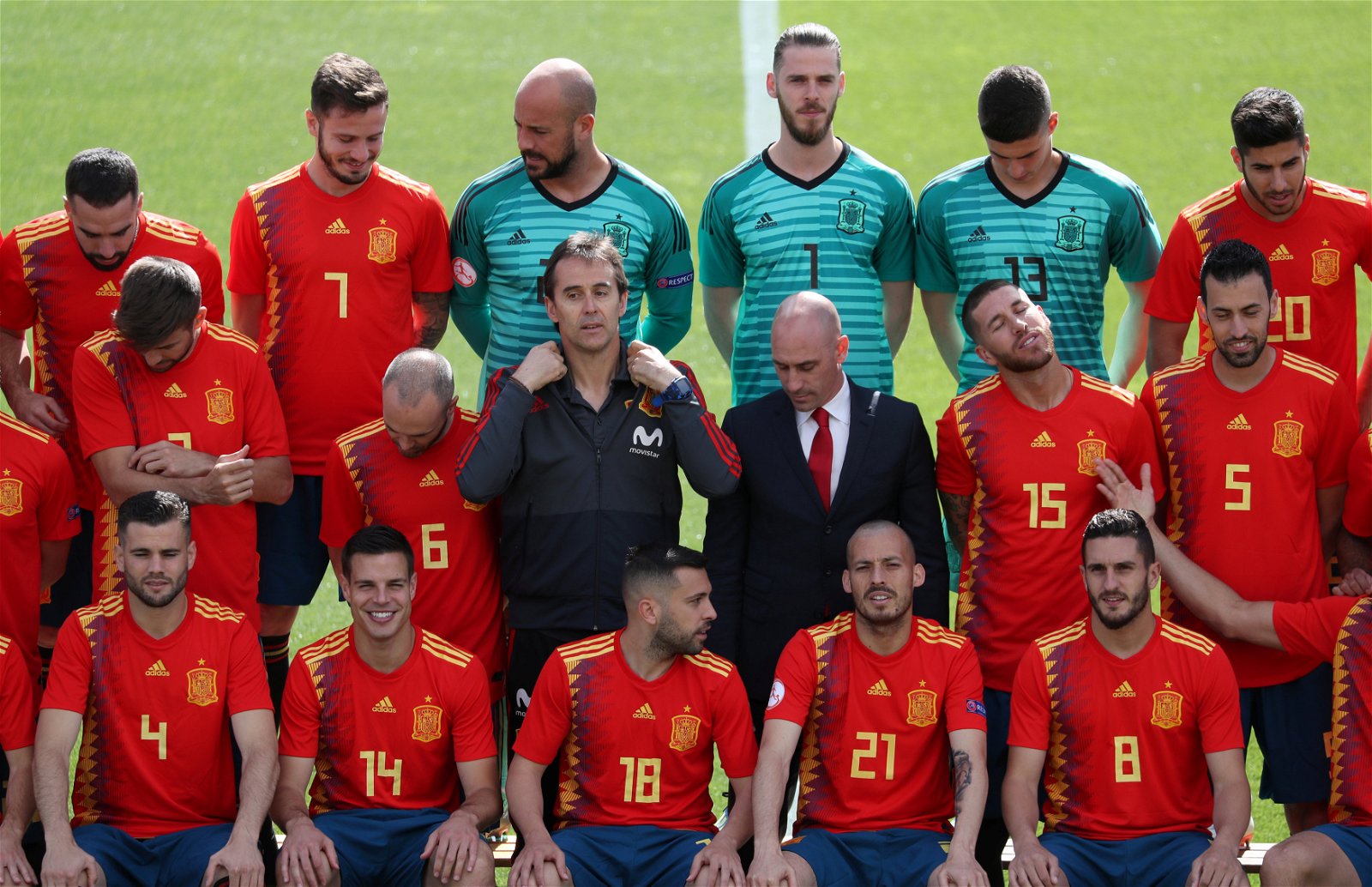 Spain squad World Cup 2018