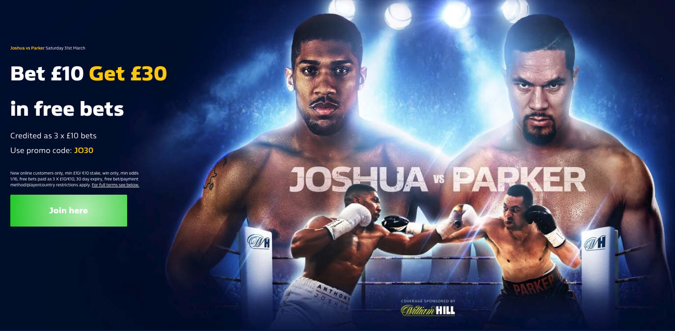 Anthony Joshua vs Joseph Parker fight what time and TV-channel in UK