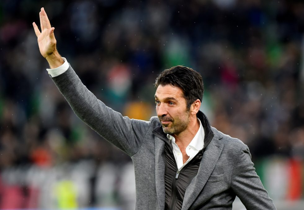 Champions League winner buffon