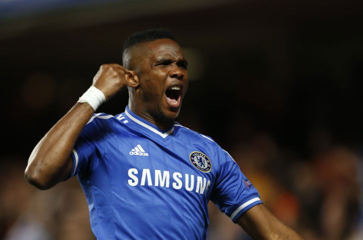 Samuel Eto'o is the third best striker in Champions League history