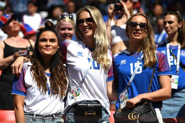 Beautiful female fans of FIFA World Cup 2014 and 2018 sexy Iceland female fans