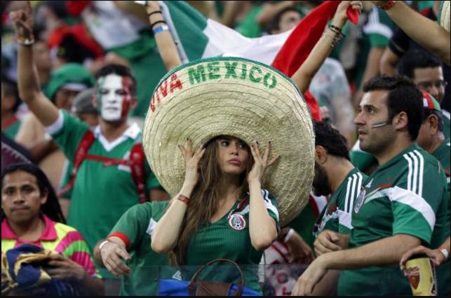 Hottest Female Football Fans Mexico