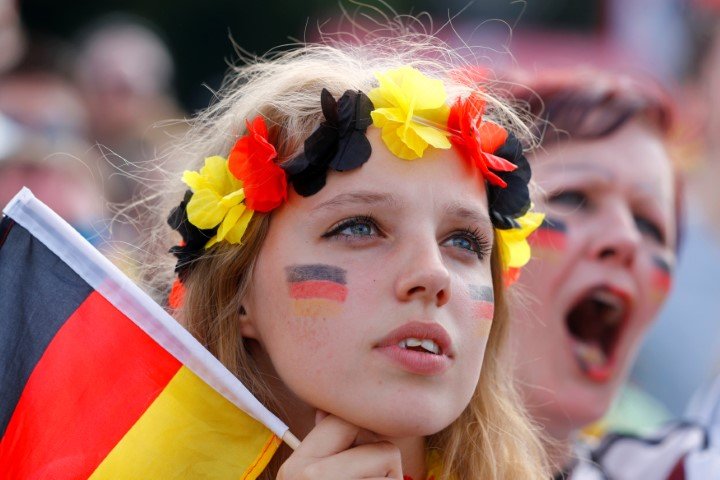 Images, Pictures and Photos of Beautiful, Sexy and Hot German girls - Germany Female Fans In World Cup 2018