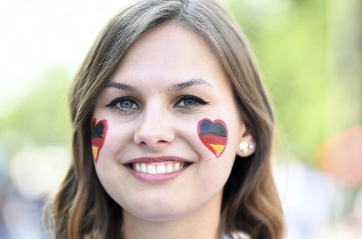 Images, Pictures and Photos of Beautiful, Sexy and Hot German girls - Germany Female Fans in World Cup 2022 