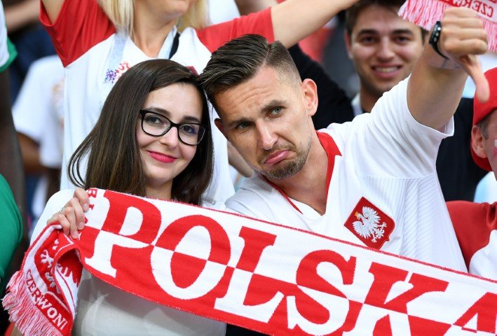 Images, Pictures and Photos of Beautiful, Sexy and Hot Polish girls - Poland Female Fans In World Cup 2018