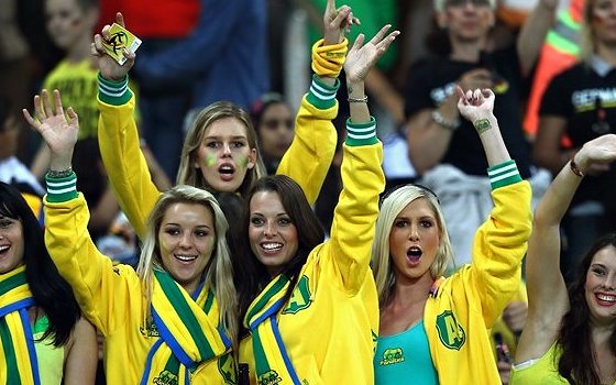 images, pictures and photos of beautiful and hot Australia girls and Australian Female Fans in World Cup 2022