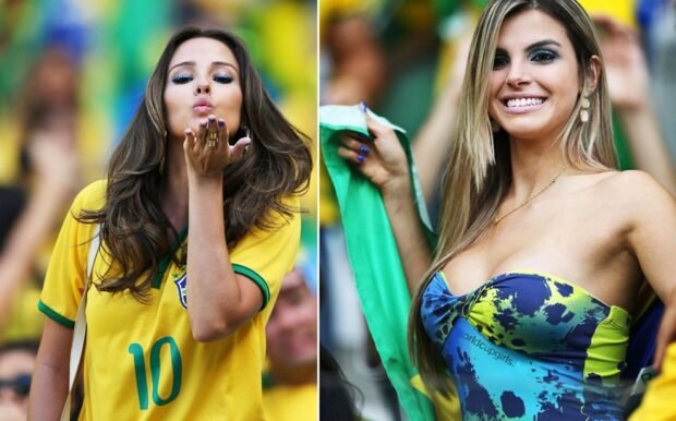 Images, Pictures and Photos of Beautiful, Sexy and Hot Brazilian Girls - hottest & most beautiful Brazil Female Fans in World Cup 2022