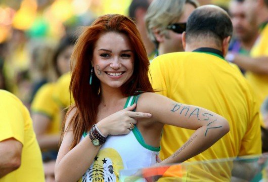Top hottest fans World Cup 2014-2018 Russia sexy fans