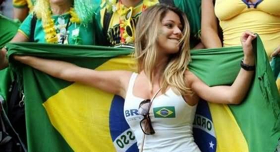 World Cup Teams With The sexiest Football Fans Brazilian sexy fans Brazil World Cup hottest female fans