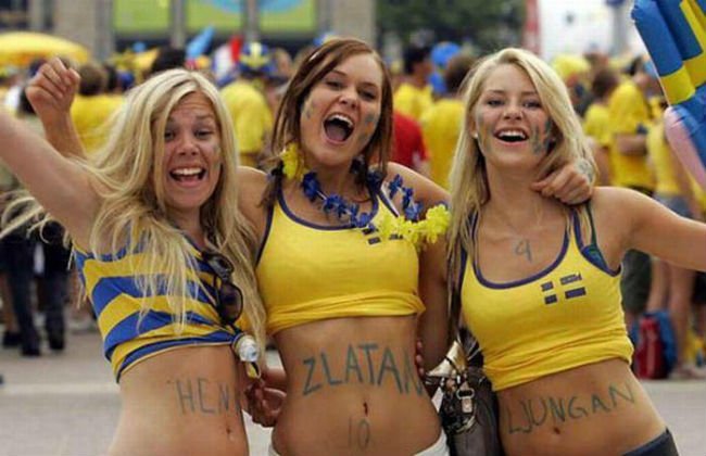 ans World Cup 2014-2018 hottest fans World Cup Sweden