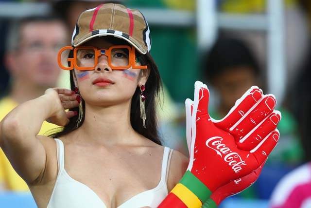 hottest Russian female fans World Cup 2014-2018