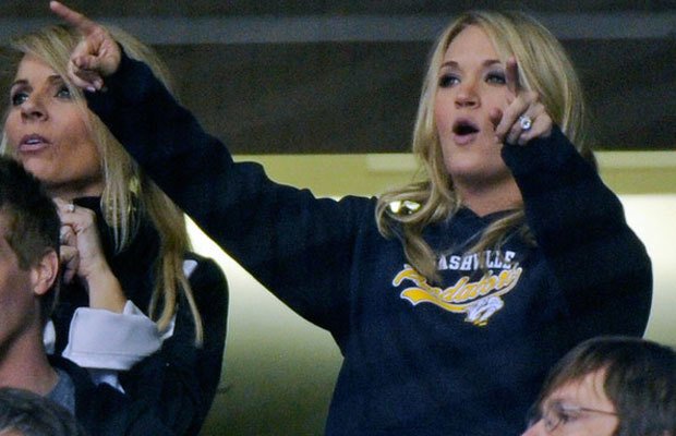Carrie Underwood hottest fans in sports