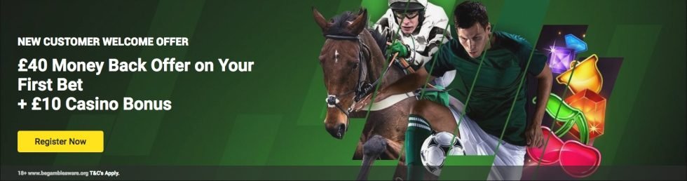 Betting pages with live streaming