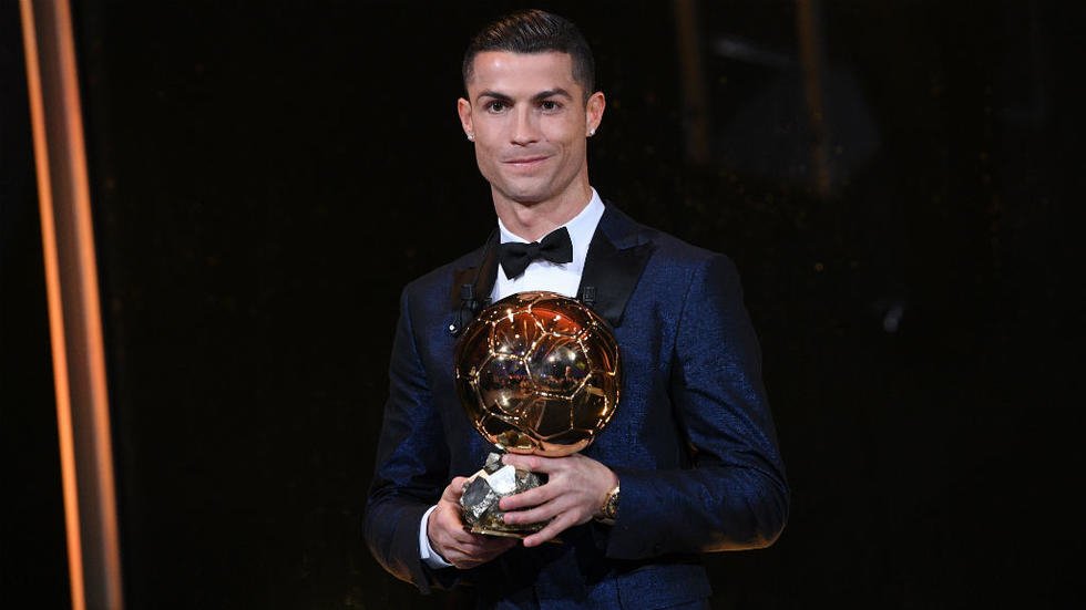 Ballon d'Or Award Winner 2017 - Cristiano Ronaldo Wins 2017 Ballon d'Or Award