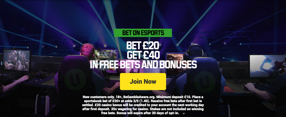 Betting sites with E-sports