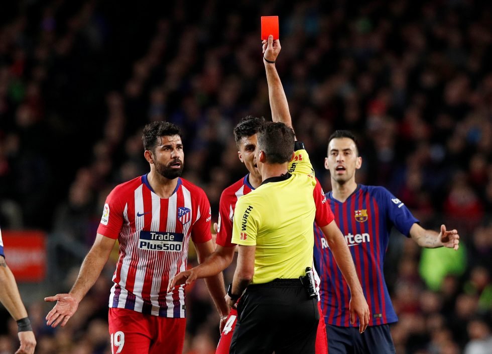 Carded Costa for abusing my mother, says referee Gil Manzano