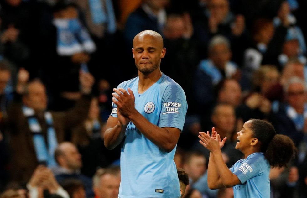 Guardiola's mysterious reaction to Kompany's future at the club