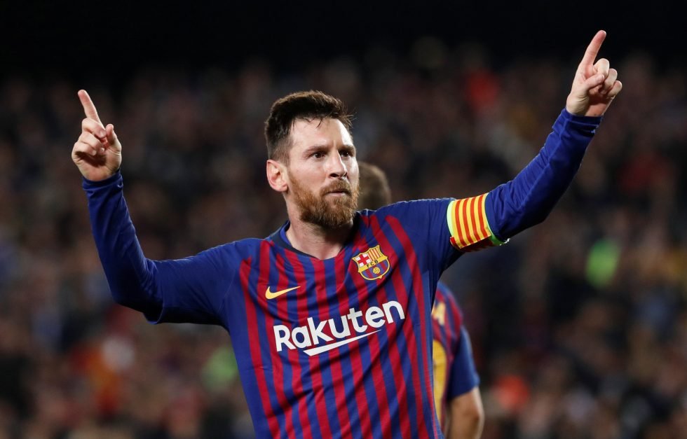 Champions League top scorer Messi 2019