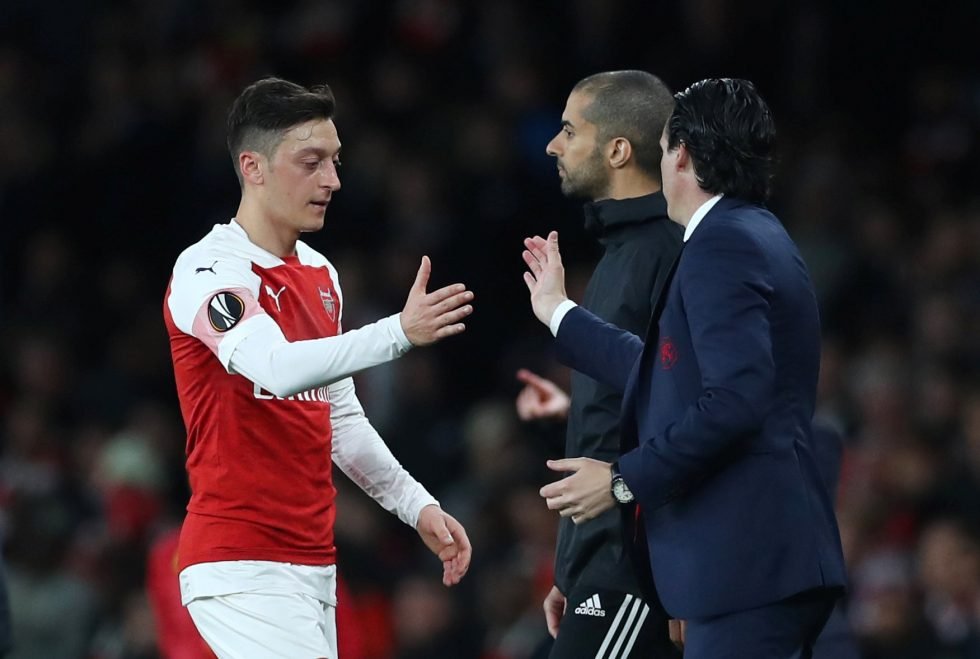 Arsenal star talks about his relationship with Unai Emery 1