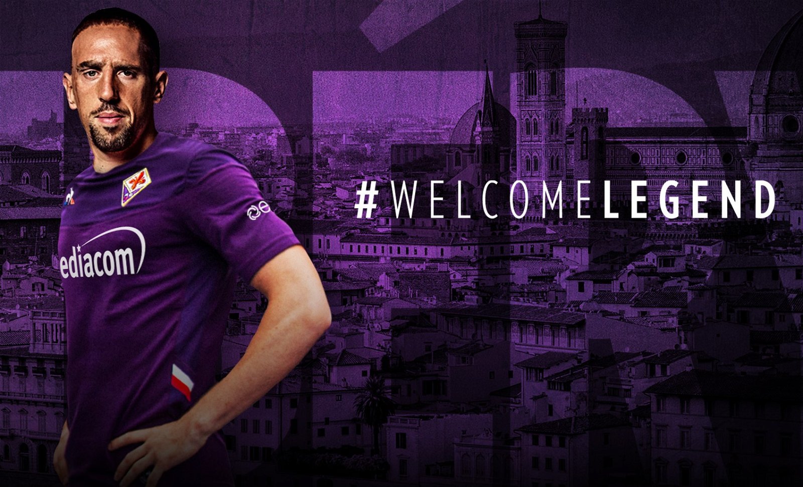 OFFICIAL: Fiorentina announce first-class signing of Franck Ribery 1