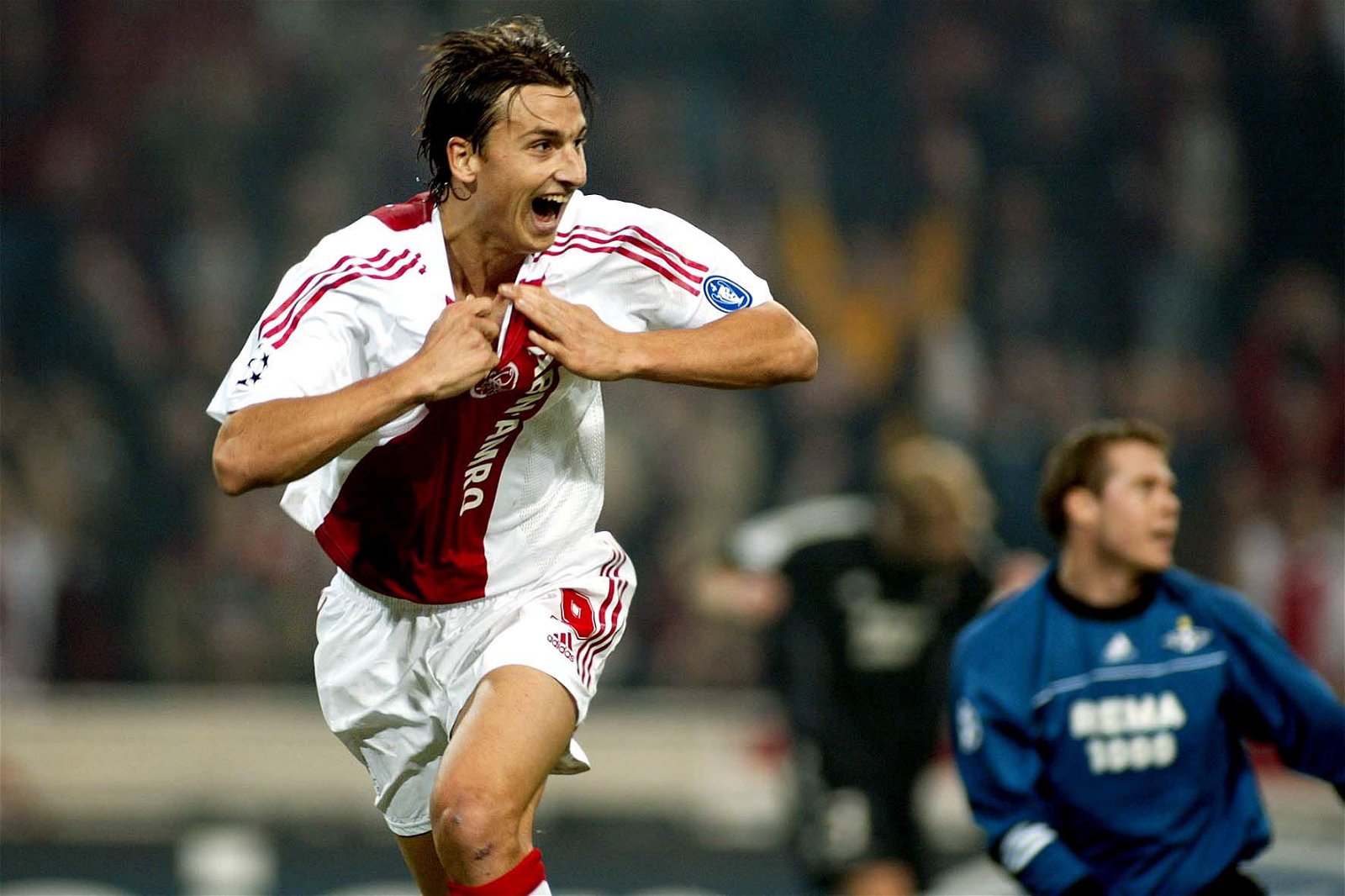 Top 10 Ibrahimovic goals for Ajax 10