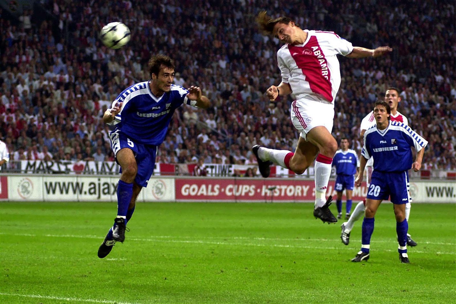 Top 10 Ibrahimovic goals for Ajax 7