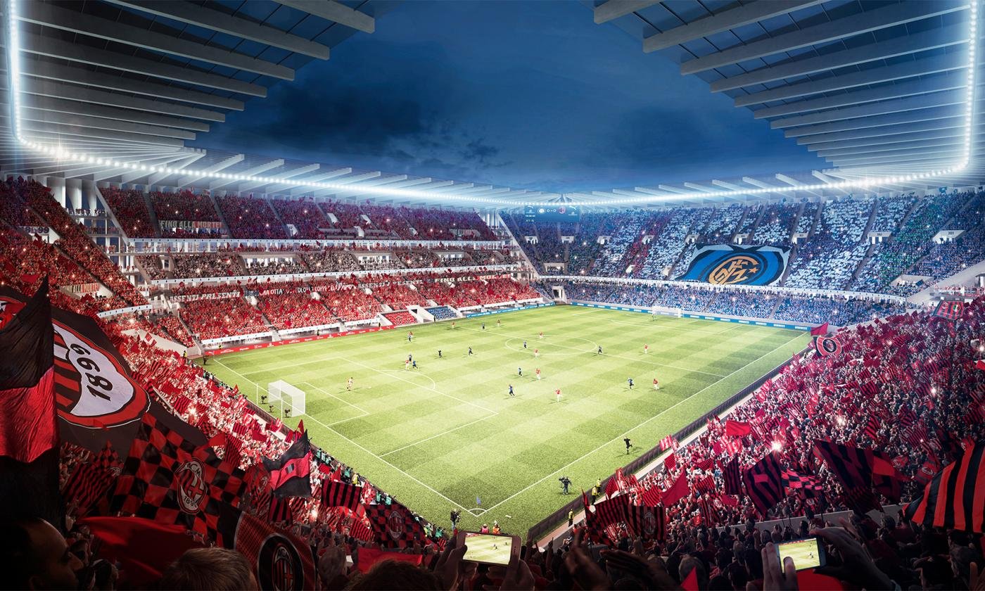 AC Milan & Inter Milan reveal new stadium concepts 13