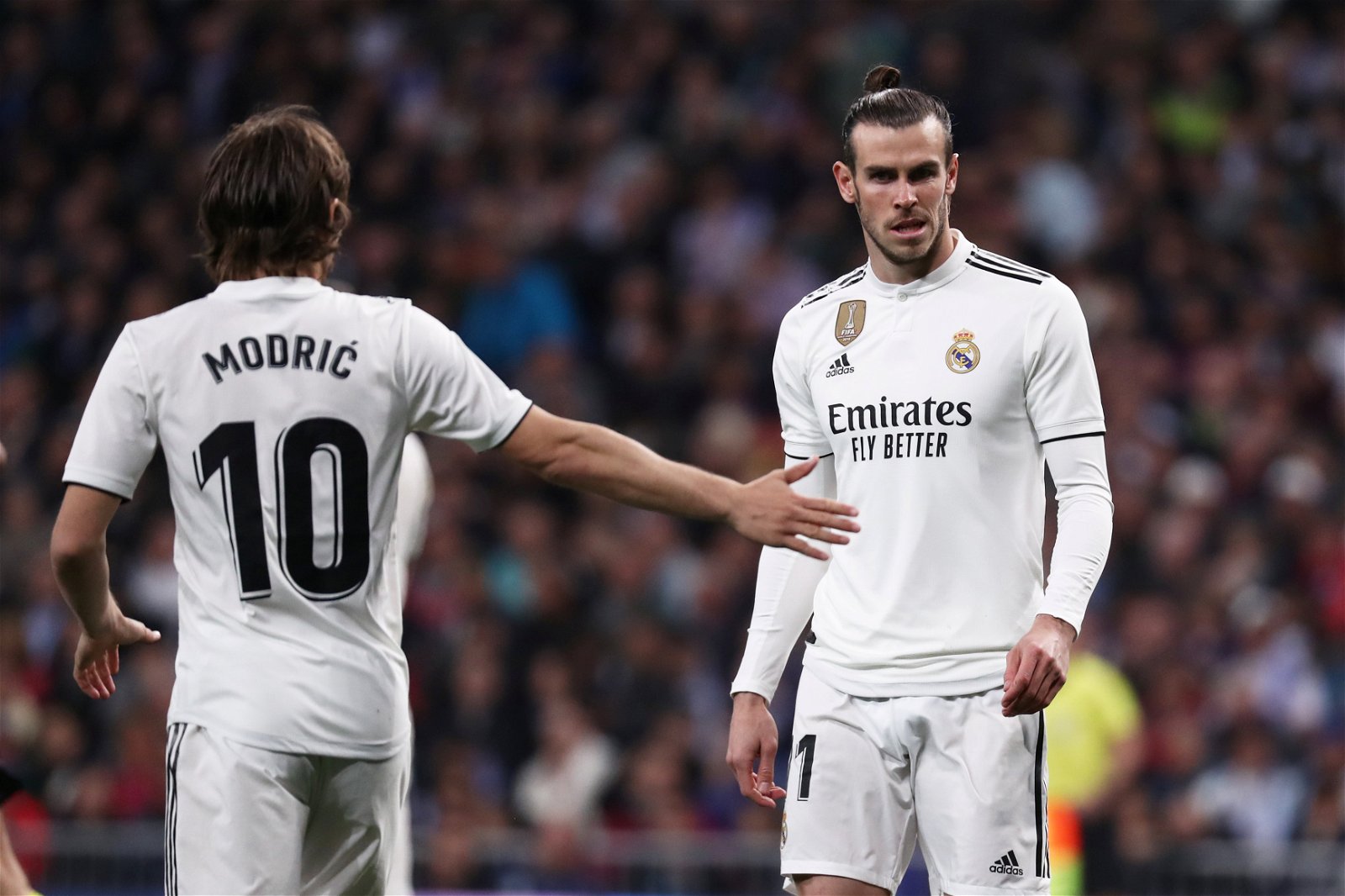 Bale want to get one over Modric