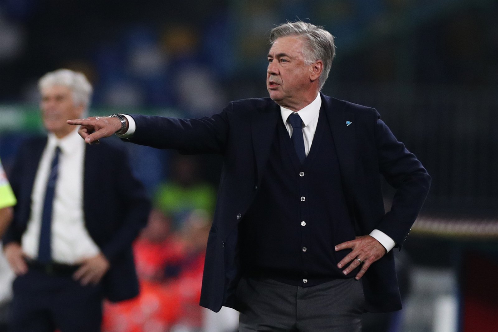 Napoli boss Carlo Ancelotti upset with officials for late send off against Atalanta