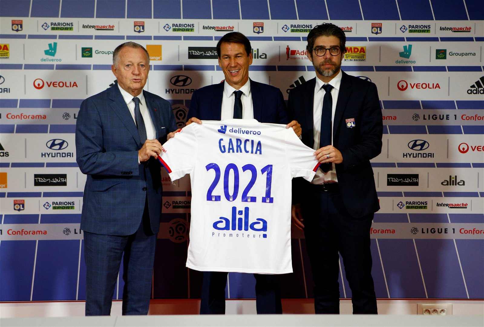 Rudi Garcia takes over Lyon as replacement for former coach Sylvinho