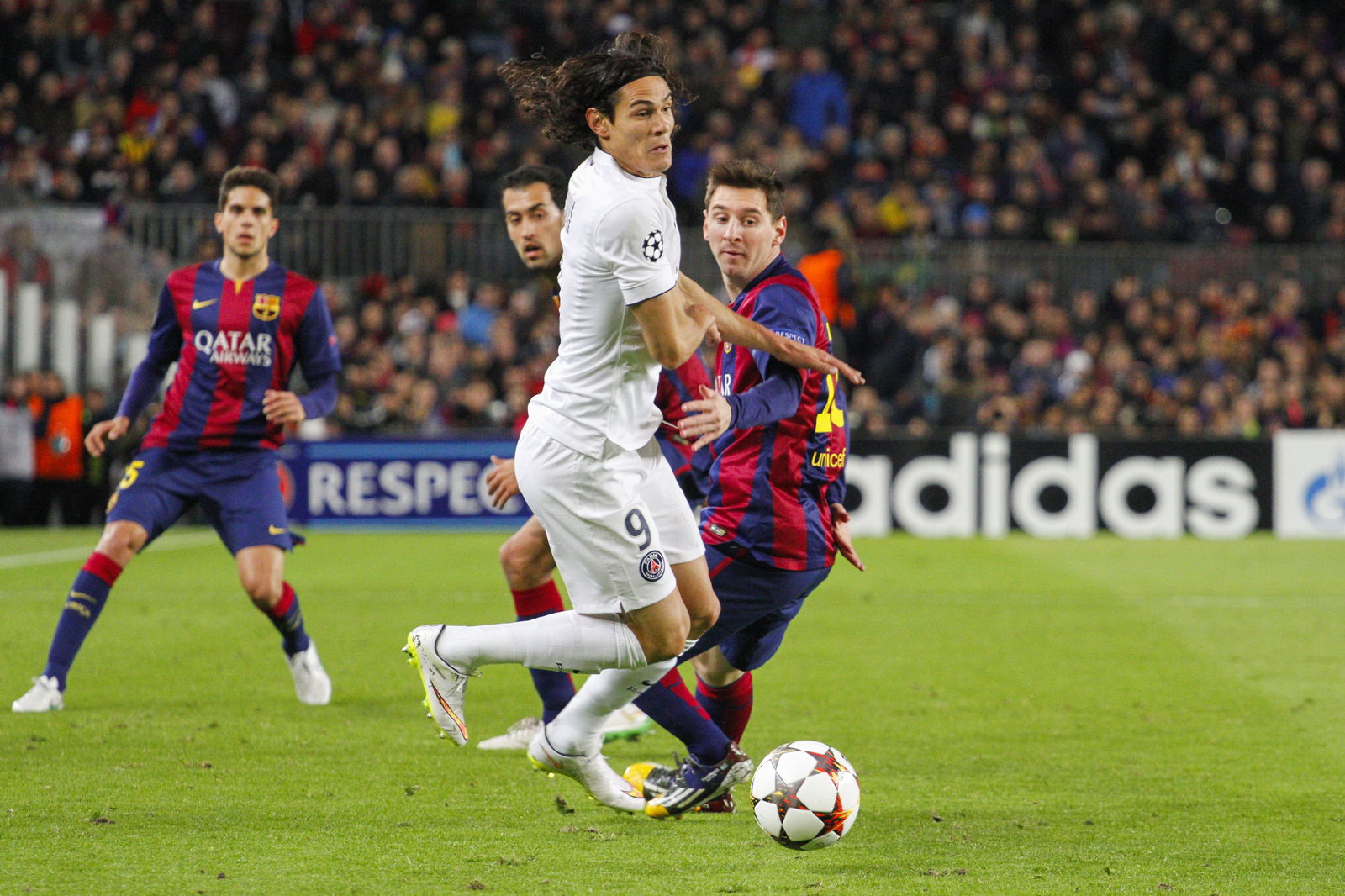 Lionel Messi involved in tunnel bust-up with Paris Saint-Germain's Edinson Cavani