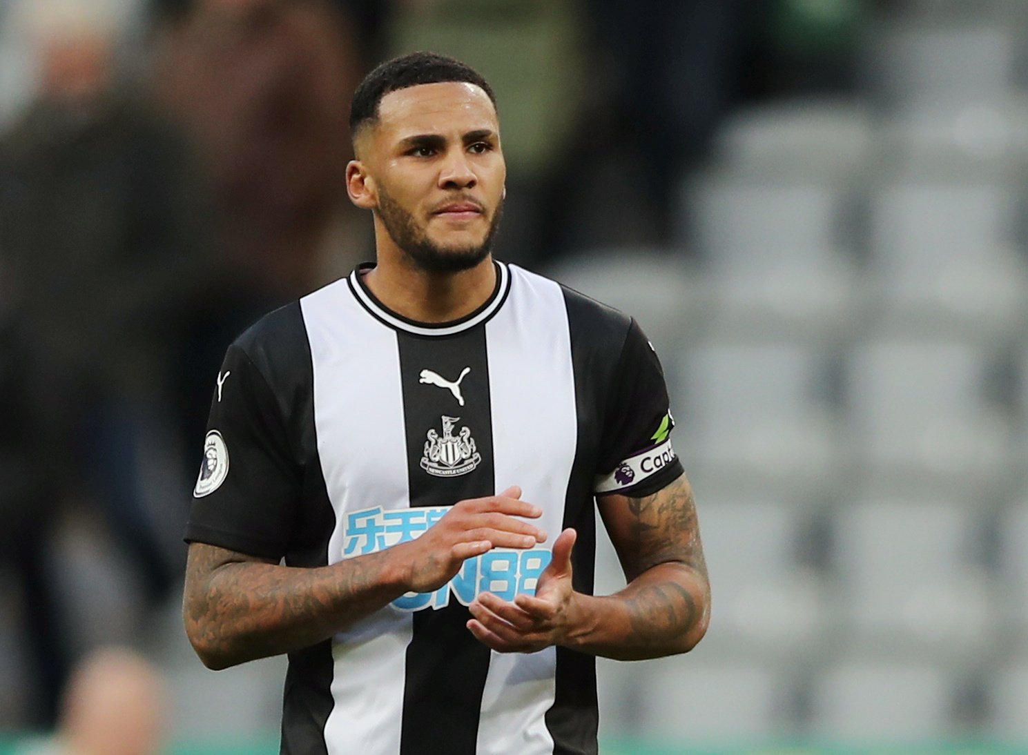 Newcastle captain Jamaal Lascelles to miss rest of 2019 with knee injury