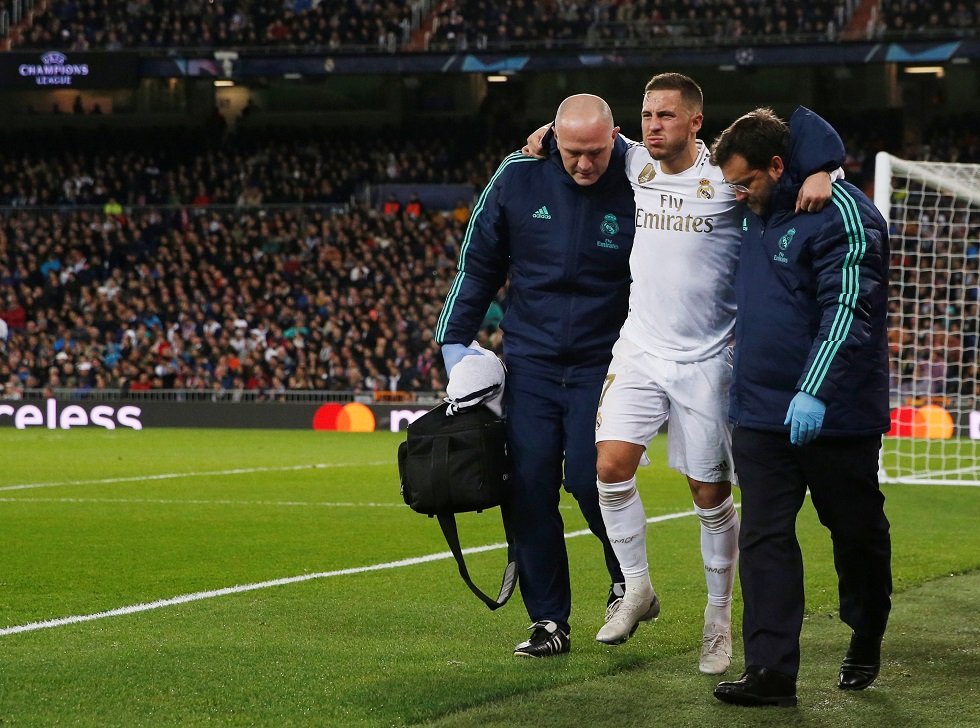 Real Madrid Relieved To Hear Eden Hazard Injury Update