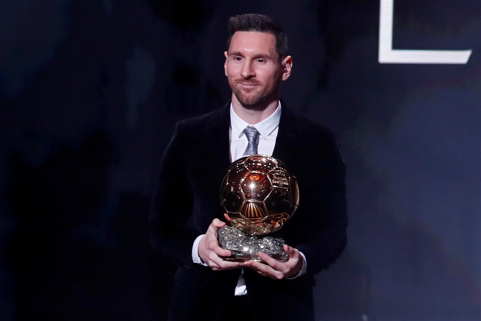 Barcelona prodigy Lionel Messi wins record sixth men's Ballon d'Or award