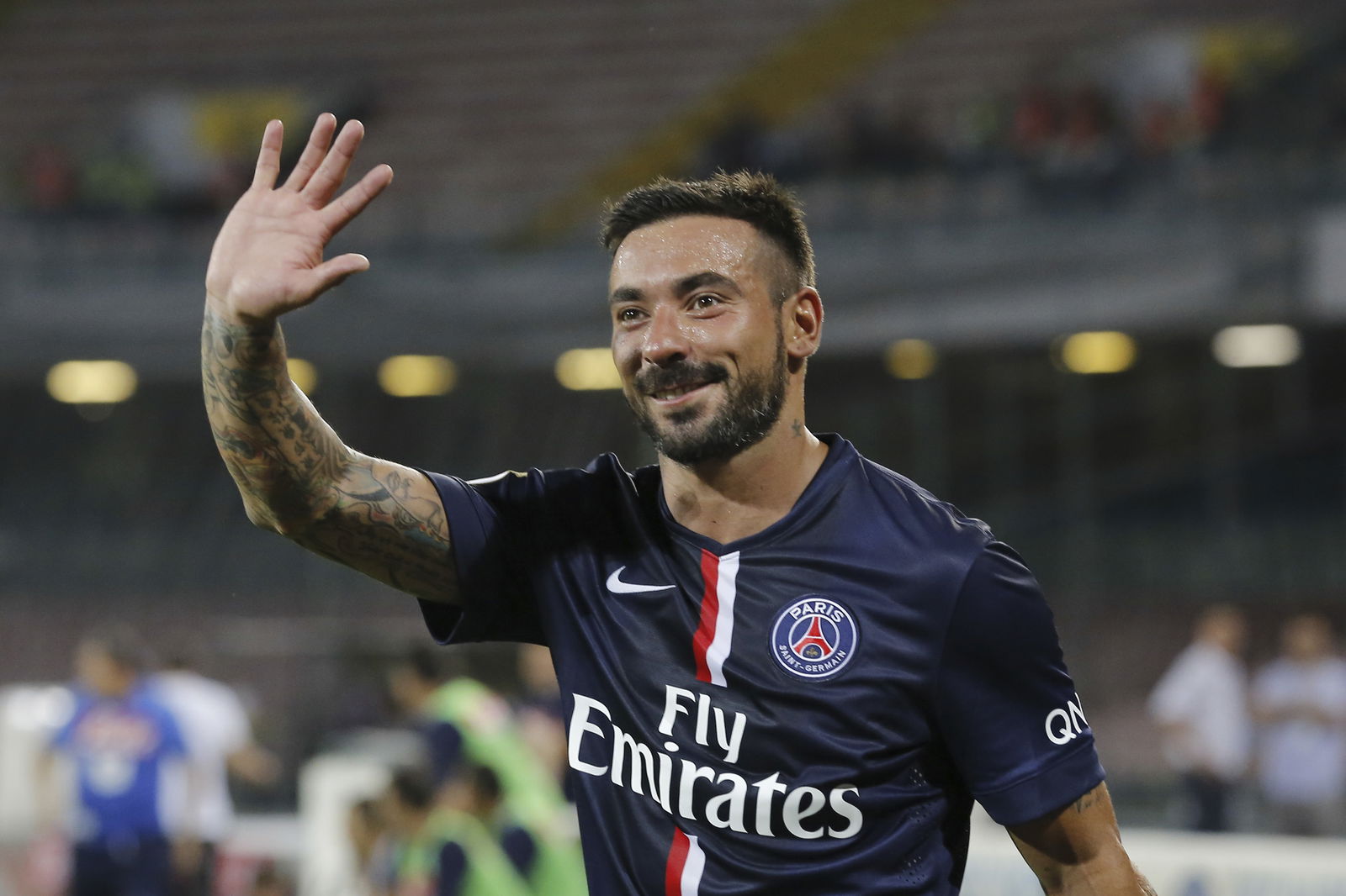 Former PSG and Napoli star Ezequiel Lavezzi announces retirement