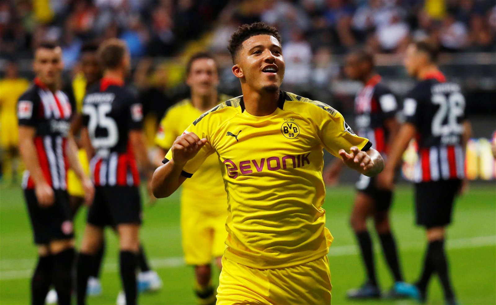 Jadon Sancho picks up Borussia Dortmund’s player of the month award