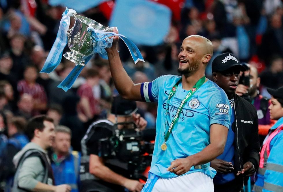 Pep reveals what he told Kompany before City exit
