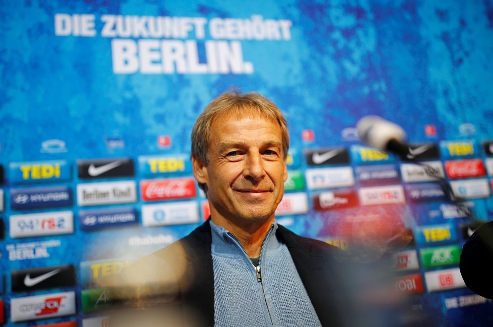 Jurgen Klinsmann Leaves Hertha Berlin After Just Three Months