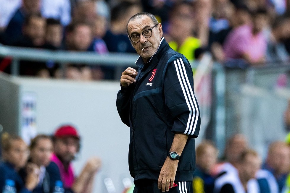 Maurizio Sarri Slammed Juventus Players For Slow Passing In Lyon Defeat
