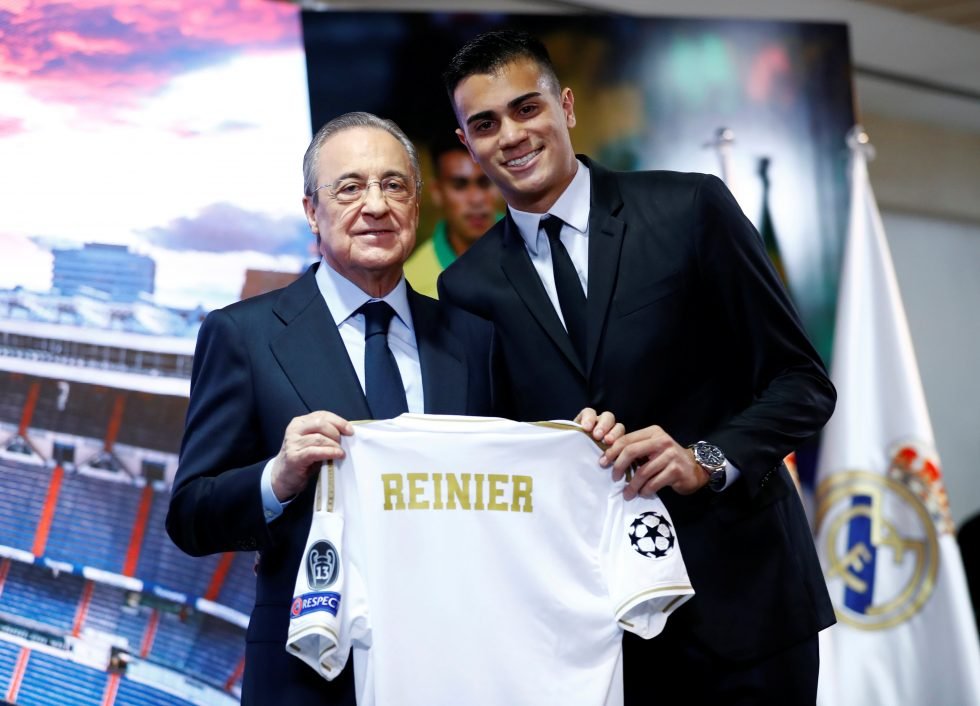 Real Madrid unveil new January arrival Reinier Jesus - OFFICIAL