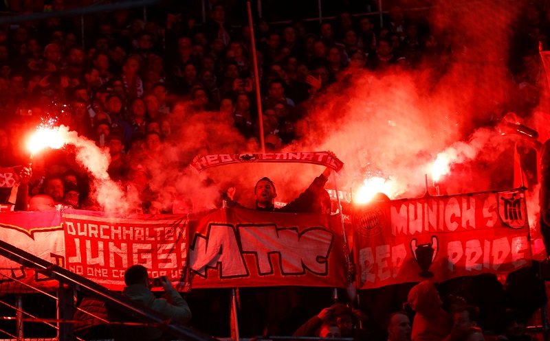 Bayern Munich match ends in bizzare protest over offensive banner
