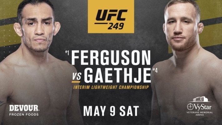 Justin Gaethje vs Tony Ferguson Betting: UFC 249 Odds 1