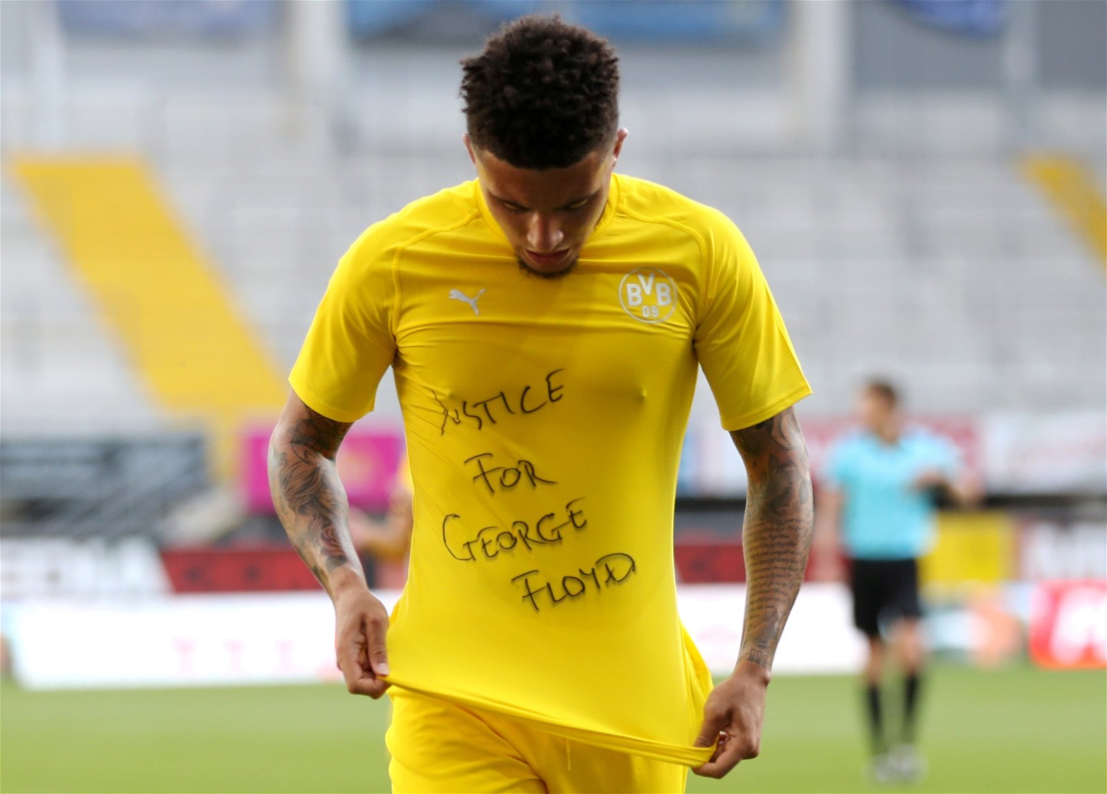 Football Players From Around Europe Show Their Support For George Floyd