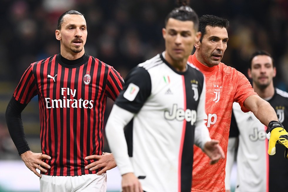 Juventus vs AC Milan Head To Head Results & Records (H2H)